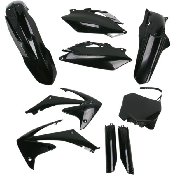 (image for) Acerbis Replacement Plastic Full Kit - Black