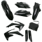 (image for) Acerbis Replacement Plastic Full Kit - Black