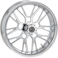 (image for) Arlen Ness Forged Billet Front/Rear Rim, 18" x 5.5", Split-Spoke Chrome