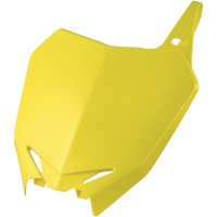 (image for) Acerbis Replacement Front Number Plate - RM yellow 02