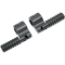 (image for) Clamp-On O-Rings Footpegs Black