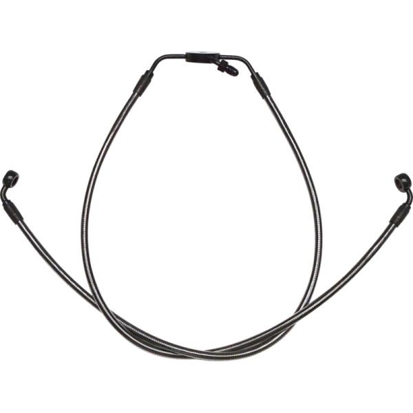 (image for) MAGNUM Black Pearl Lower Front Brake Line for 16-20 XL1200CX