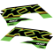 (image for) Factory Effex OEM Shroud and Tank/Shroud Graphics, Style 21 for KX450 19-23