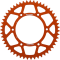 (image for) Supersprox Rear Sprocket - 51T (Aluminum/orange)