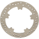 (image for) Drag Specialties Stainless Steel Drilled Front Brake Rotor 11.8"