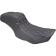 (image for) Mustang Squareback One-Piece Seat, Black w/ black stitching