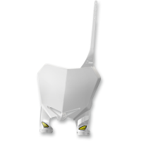 (image for) Stadium Number Plate - White