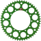 (image for) Renthal 53T Rear Sprocket - Green