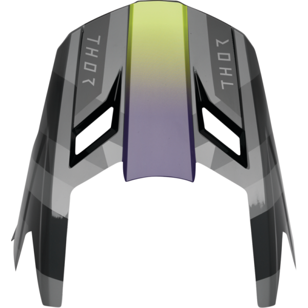 (image for) Thor Fleet Visor - Camber, Black/Purple, Size XS-M