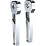 (image for) 8" Chrome Straight 1" Handlebar Riser Kit