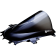 (image for) Zero Gravity Double Bubble Windscreen, Dark smoke