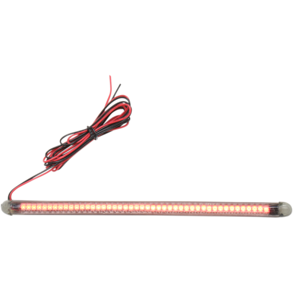 (image for) Custom Dynamics 45-LED TruFlex® Strip, Red/Smoke