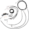 (image for) Black Vinyl Complete Cable Kit (8-10in Bars)