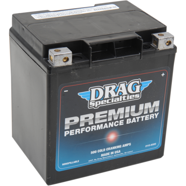 DRAG SPECIALTIES BATTERIES Drag Specialties Premium Performance Batteries