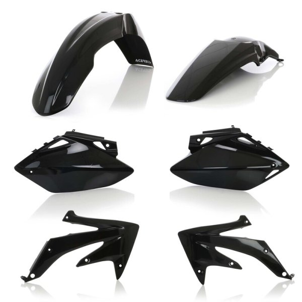 (image for) Acerbis Replacement Plastic Standard Kit - Black