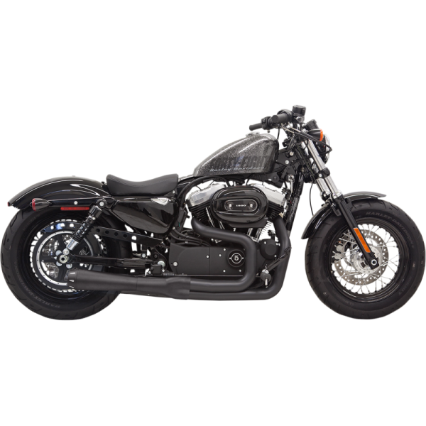 (image for) BASSANI XHAUST Road Rage II Mega Power Exhaust System Black