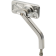(image for) No. 1 Rectangular Mirror - Chrome, right