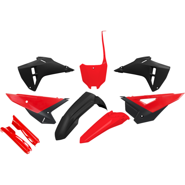 (image for) UFO Body Kit - Honda CRF450R 25-26 - Black/red