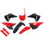 (image for) UFO Body Kit - Honda CRF450R 25-26 - Black/red