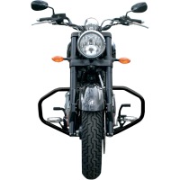 (image for) Full-Size Engine Guard - Black Powdercoated for Victory Kingpin, Vegas, Jackpot, 8 Ball, Hammer 08-17