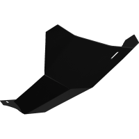 (image for) Aluminum Skid Plate, Black