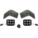 (image for) LED Tour-Pak Run/Brake Lights - Smoke lenses