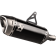 (image for) Akrapovič Single Black Titanium Muffler w/ Titanium End Cap for Honda XL750 Transalp
