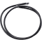 (image for) Black Vinyl-Coated Stainless Steel Brake Line 47"