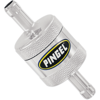 (image for) Pingel 5/16" aluminum machined chrome fuel filter