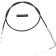 (image for) Black Vinyl Idle Cable - 30"