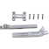 (image for) SLYFOX Pullback Riser Kit 10" T - Raw