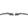 (image for) Slotted Wide Blade Lever Set - Matte Black