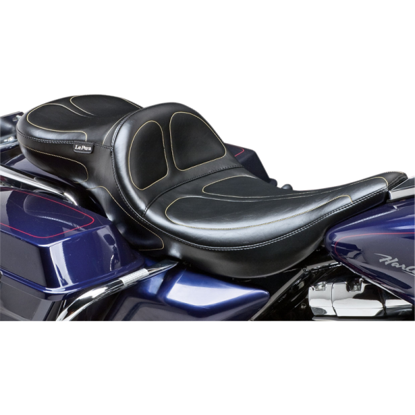 (image for) LE PERA Maverick DL Seat Black Stitch (02-07 FLHT/FLTR)