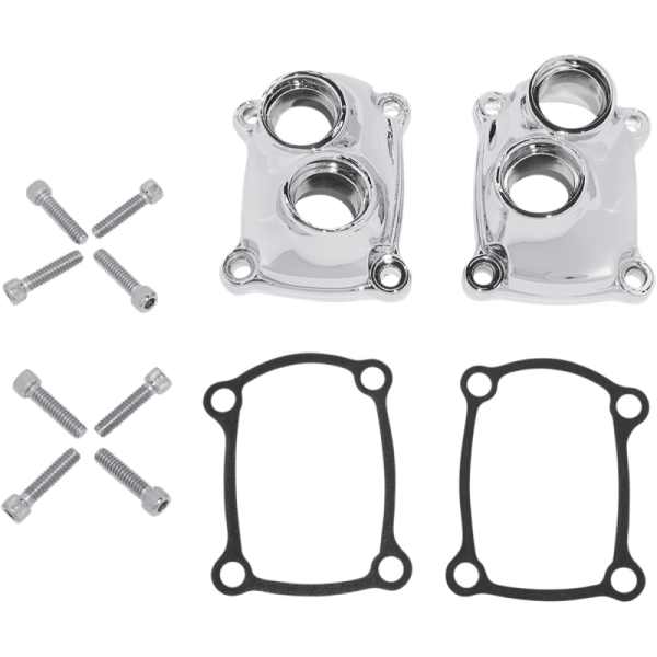 (image for) Drag Specialties Tappet Block Covers Chrome