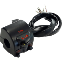 (image for) Left side switch assembly with clutch perch and mirror mount