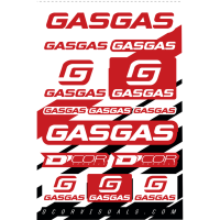 (image for) GasGas Decal Sheet