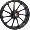 (image for) Performance Machine 18" x 5.5" Front Wheel, Assault Black
