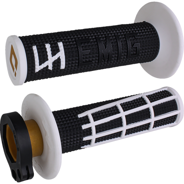 (image for) ODI EMIG 2.0 V2 Lock-On Grips - Black/white
