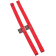 (image for) 1" Soft-Tye / Extension - 18" L, Red