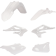 (image for) Acerbis Replacement Standard Kit - White