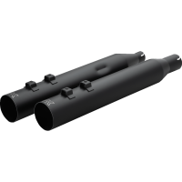 (image for) 4" HP Plus® Slip On Mufflers - Straight cut, black
