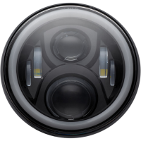 (image for) LED Halo Headlamp Black