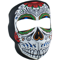 (image for) Neoprene Full-Face Mask - Muerte skull