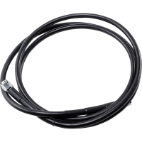 (image for) Black Vinyl-Coated Stainless Steel Brake Line 70"