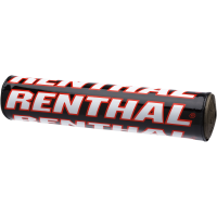 (image for) Renthal SX Crossbar Pad 10" - Black/red