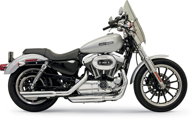 (image for) 3" Firepower Series Muffler Chrome Slash-Down