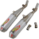 (image for) Pro Circuit T-6 Dual Slip-On Silencers - Honda CRF250R/RX 20