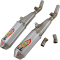 (image for) Pro Circuit T-6 Dual Slip-On Silencers - Honda CRF250R/RX 20
