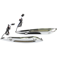 (image for) Windshield Trim LED Turn Signal Chrome