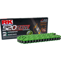 (image for) RK 520ZXW Colored Sealed Chain (Green) - 120 links